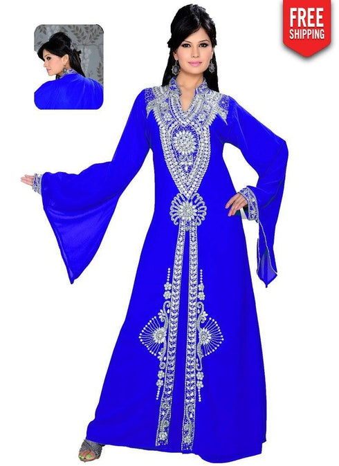 Decorative Jacket Style Kaftan