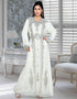 Effective Embroidered Full Length Kaftan Dress