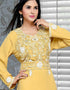 Embroidered simple kaftan