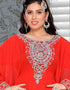 Farash Style Kaftan With Silver Hand Work