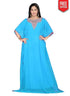 Farasha Style Kaftan With Elbo Sleeve