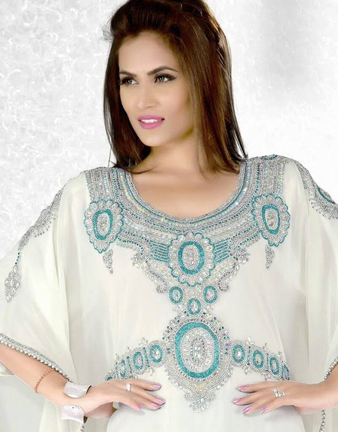 Floral Popular Farasha Kaftan