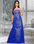 Fustan Beautiful Siver Embroidery With Waist Belt