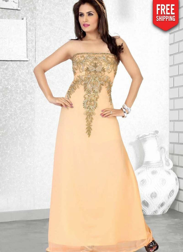 Glamourous Faux Georgette Popular Fustan