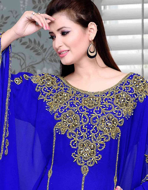 Golden emroidery kaftan