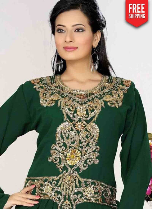 Gorgeous Embroidered Long Kaftan Dresses