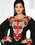 Graceful Bell Sleeve Slim Fit Gown Styles Kaftan