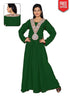 Handsome Fancy Gown Styles Full Sleeve Slim Fit Kaftan