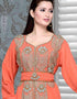 Heart neack pattern kaftan