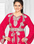 Jacket Moroccan Style Party Wear Kaftan With Waist Belt