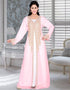 Jacket Style Embroidered Kaftan