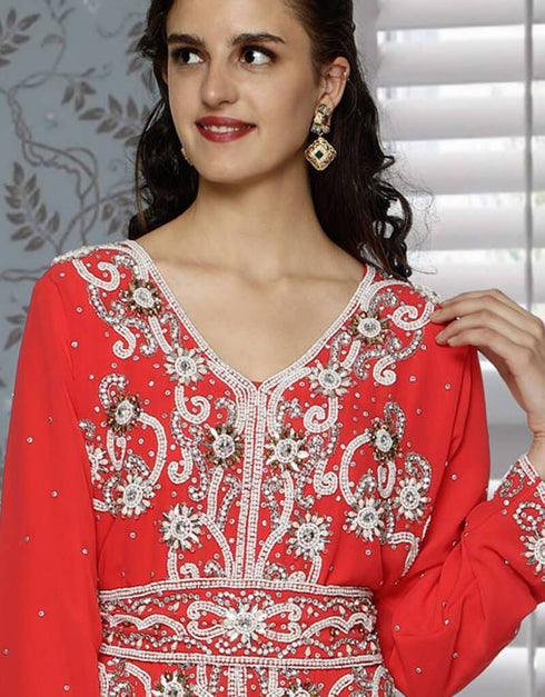 Jacket Style Modern Kaftan Dress