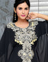Kaftan With Long Yoke Embroidery