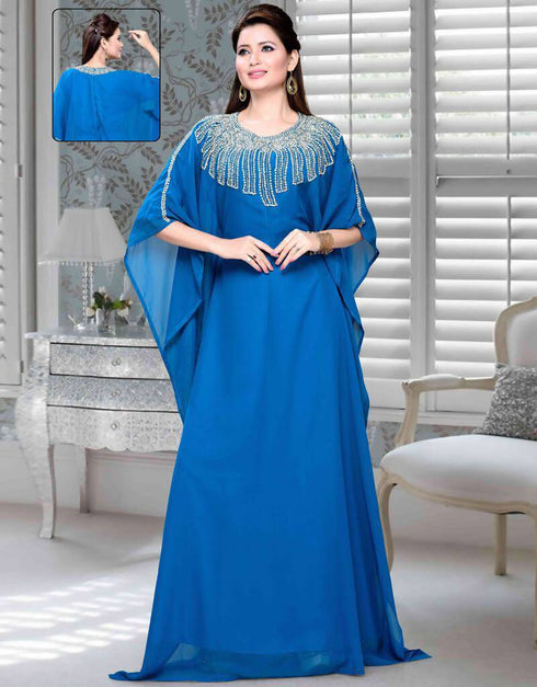 kaftan with silver handwork