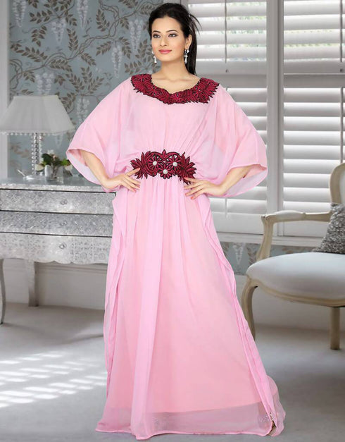 Majesty Embroidered Stylish Kaftan Dresses