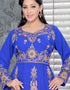 Maxi Style Party Wear Kaftan With OverAll Work