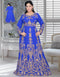 Maxi Style Party Wear Kaftan With OverAll Work