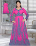 Maxi Style Party Wear Kaftan With OverAll Work