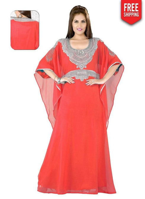Medium Designer Farasha Kaftan