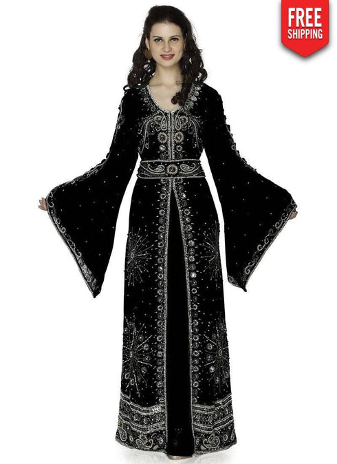 Modern Kaftan With Bell Sleeves
