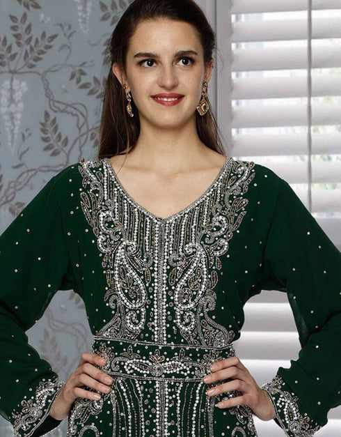 Morocan Kaftan With Long Sleeves