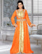 Moroccan style kaftan With Front Slit