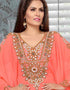 Necklace pattern Kaftan with Golden Work