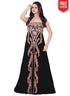 Party Wear Gold Hand Work Fusant
