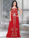 Party Wear Gold Hand Work Fusant