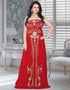 Party Wear Gold Hand Work Fusant