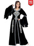 Plushy Faux Georgette Fancy Bell Sleeves Kaftan