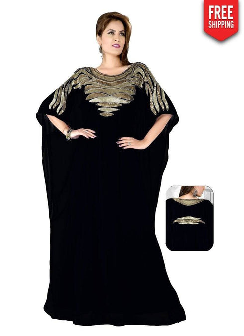 Royal Azure Popular Farasha Kaftan