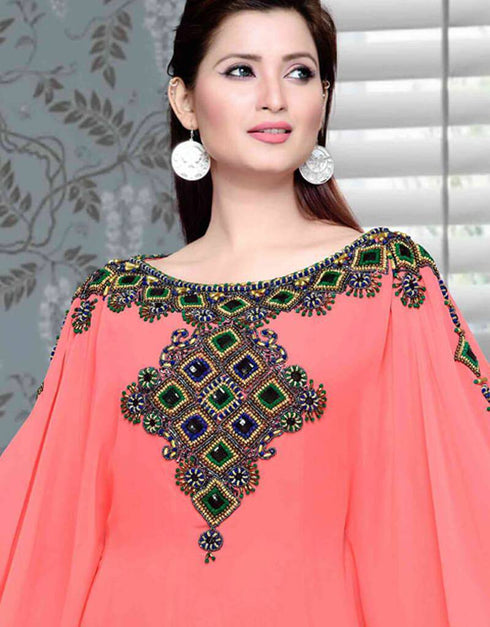Royal partywear abaya dress