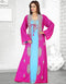 Sophisticated Faux Georgette Jacket Style Caftan