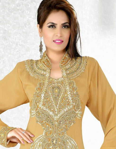 Stylist Full Sleeve Gown Styles Kaftan