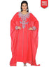 Trendy Embroidered Kaftan Style Dresses