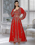 Upscale Embroidered Morocan Kaftan