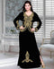 Velvet kaftan with jacket