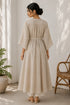 Beige Cotton Top Bottom - Side View | Samyak Fashion