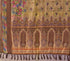 Beige Linen Cotton Party Wear Saree With Blouse - Front View | Samyak Fashion