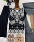 Black Heavy Fox Georgette Kid's Salwar Suit - Close-up View | Samyak Fashion