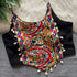 Black Heavy Soft Cotton Blouse - Back View | Samyak Fashion
