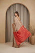 Copper Art Silk Saree With Blouse - Detail View | Samyak Fashion