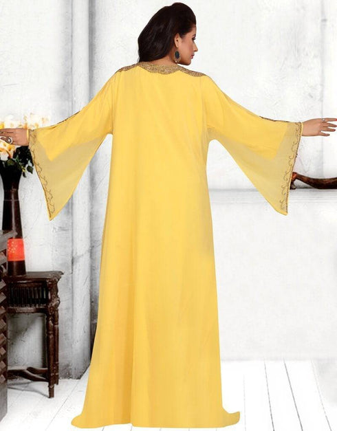 A line kaftan dress