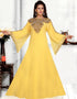 A line kaftan dress