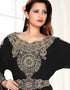 Designer neckline partywear caftan