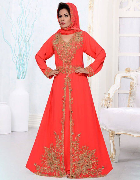 Floor length maxi with Hijab
