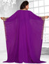 Floor length two side embroide farasha