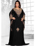 Floor length two side embroide farasha