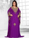 Floor length two side embroide farasha